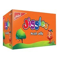 Hilal Jiggles Peach Jelly 24pcs
